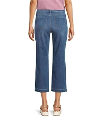 NYDJ Relaxed Piper Button Front Crop Jeans