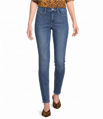 NYDJ Sheri Denim High Rise Slim Fit Straight Leg Jeans