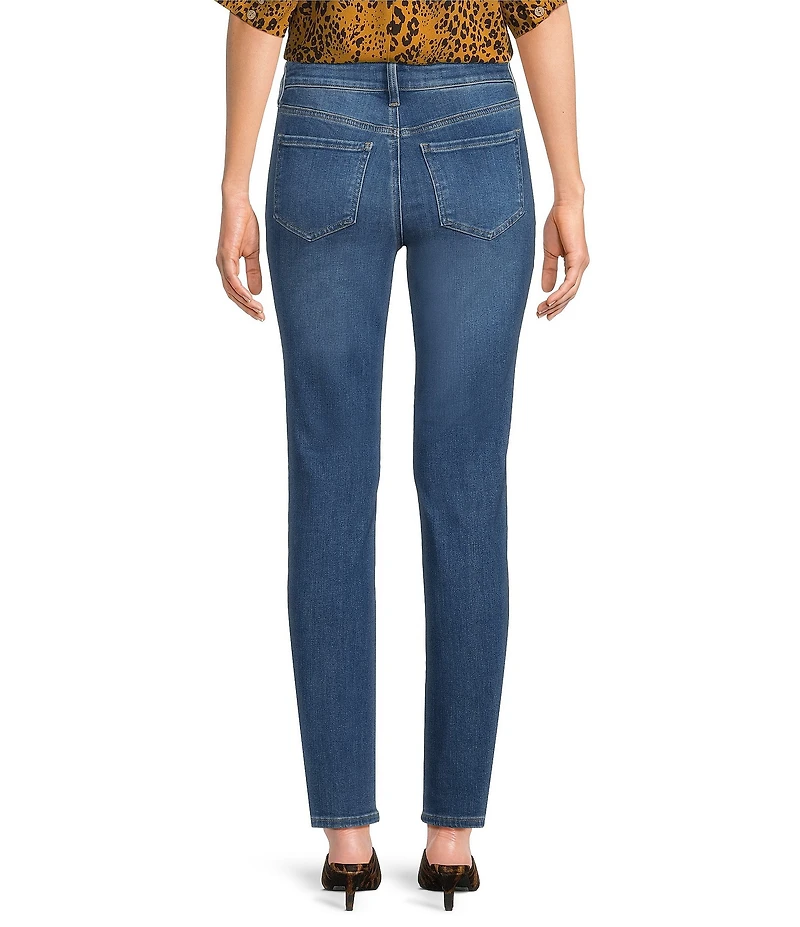 NYDJ Sheri Denim High Rise Slim Fit Straight Leg Jean