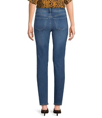 NYDJ Sheri Denim High Rise Slim Fit Straight Leg Jean
