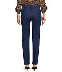 NYDJ Sheri Denim High Rise Slim Fit Straight Leg Jean