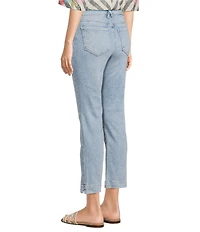 NYDJ Sheri Lift Tuck® Technology Stretch Denim Slim Straight Ankle Jeans