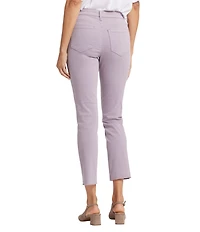 NYDJ Stretch Denim Sheri Slim Straight Fit Mid Rise Jeans