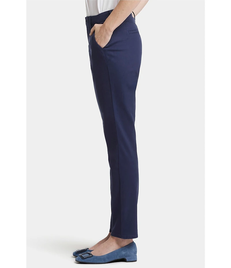 NYDJ Sheri Slim Mid Rise Trouser