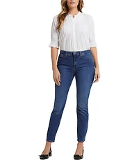 NYDJ Sheri Stretch Denim Slim Ankle Jeans