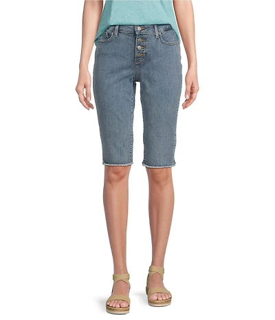 NYDJ Sophie Bike Lift Tuck® Technology Stretch Denim Capri Jeans