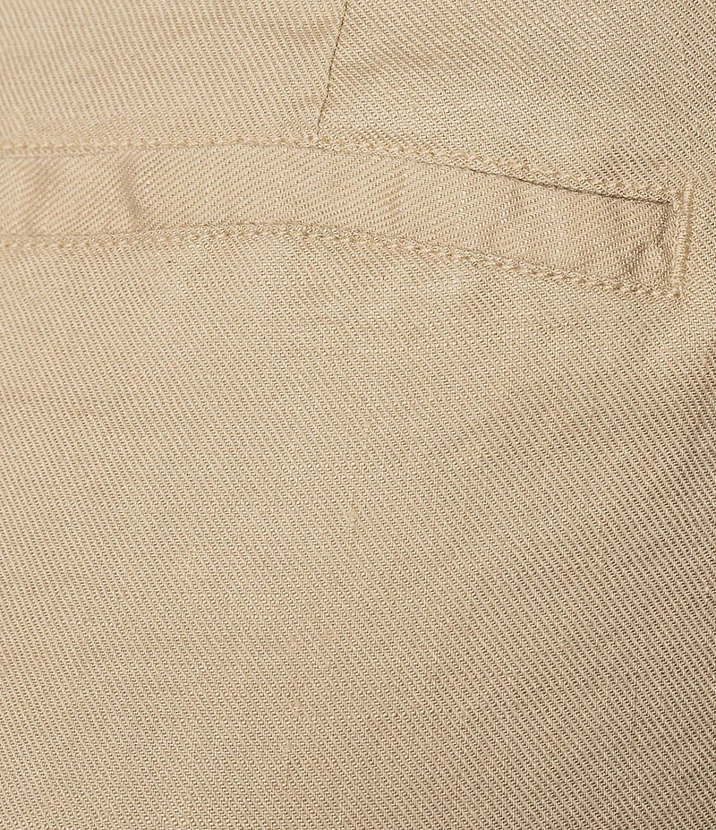 NYDJ Stretch Linen Blend High Rise Relaxed Fit Shorts