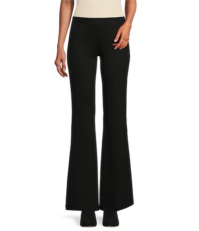 NYDJ Stretch Ponte Pull-On Flared Leg Trousers