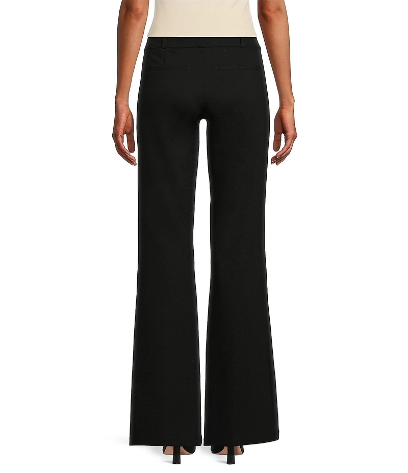 NYDJ Stretch Ponte Pull-On Flared Leg Trousers