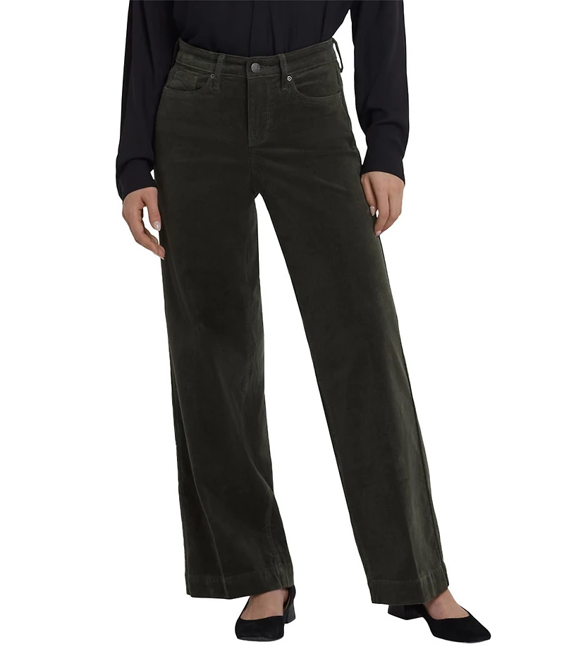 NYDJ Teresa High Rise Wide Leg Pants
