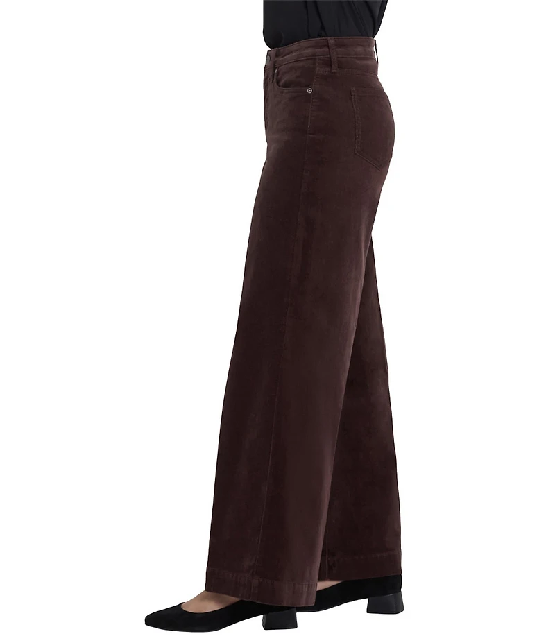 NYDJ Teresa High Rise Wide Leg Pants