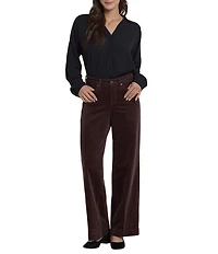NYDJ Teresa High Rise Wide Leg Pants