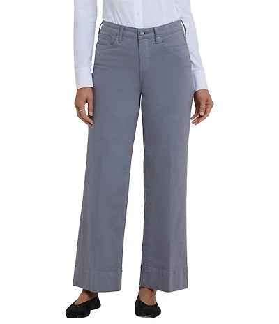 NYDJ Teresa Lift Tuck® Stretch Denim Wide Leg Ankle Length Jeans