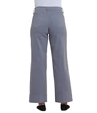 NYDJ Teresa Lift Tuck® Stretch Denim Wide Leg Ankle Length Jeans