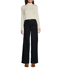 NYDJ Teresa Lift Tuck® Stretch Denim Wide Leg High Rise Jeans
