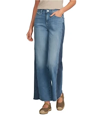 NYDJ Teresa Lift Tuck® Technology Stretch Denim Side Panel Wide Leg Jeans