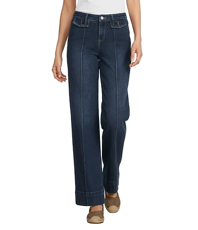 NYDJ Teresa Lift Tuck® Technology Teresa Wide Leg Ankle Jeans