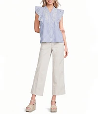 NYDJ Teresa Lift Tuck® Technology Wide Leg Ankle Jeans