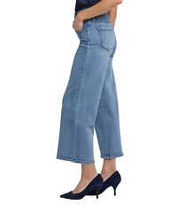 NYDJ Teresa Stretch Denim Lift Tuck® Wide Leg Ankle Jeans