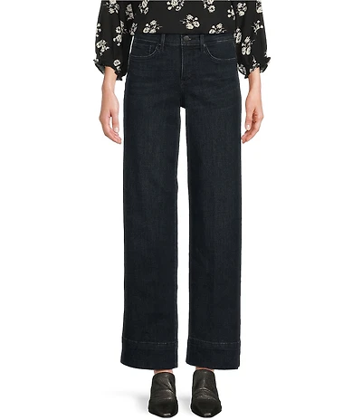 NYDJ Teresa Wide Leg Deep Hemline Lift Tuck® Ankle Jeans