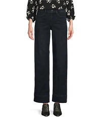 NYDJ Teresa Wide Leg Deep Hemline Lift Tuck® Ankle Jeans