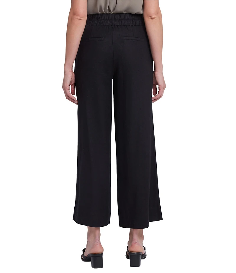 NYDJ Waverly Wide Leg Cropped Trouser Pants