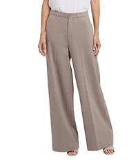 NYDJ Whitney High Rise Wide Leg Flat Front Pants