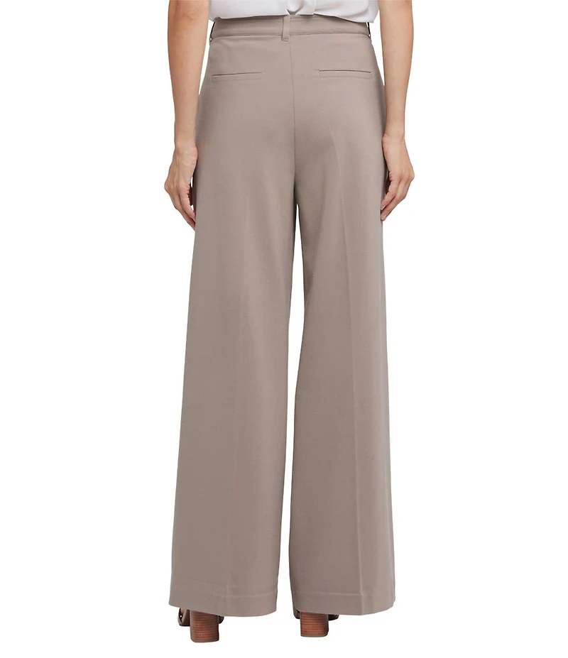 NYDJ Whitney High Rise Wide Leg Flat Front Pants