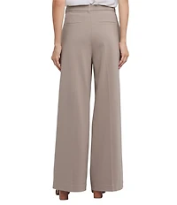 NYDJ Whitney High Rise Wide Leg Flat Front Pants
