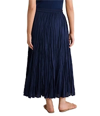 nz by Nic + Zoe Cotton Crinkle Pull-On Skirt