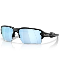 Oakley Men's Flax 2.0 XXL 63mm Polarized Rectangle Sunglasses