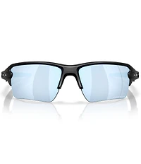Oakley Men's Flax 2.0 XXL 63mm Polarized Rectangle Sunglasses