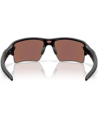 Oakley Men's Flax 2.0 XXL 63mm Polarized Rectangle Sunglasses