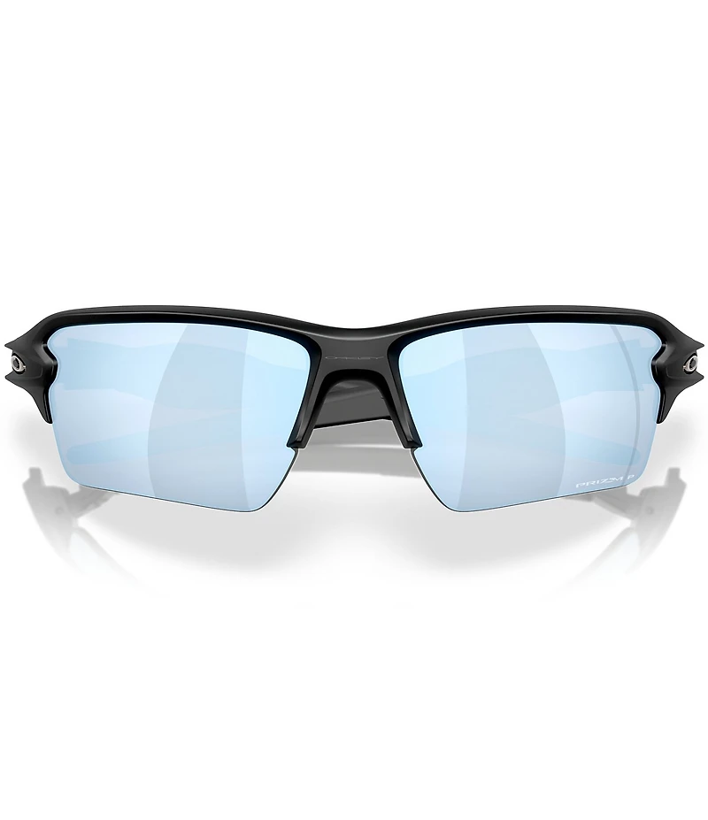 Oakley Men's Flax 2.0 XXL 63mm Polarized Rectangle Sunglasses