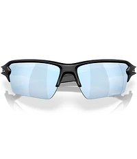 Oakley Men's Flax 2.0 XXL 63mm Polarized Rectangle Sunglasses