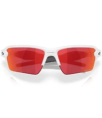 Oakley Men's Flax 2.0 XXL 63mm Rectangle Sunglasses