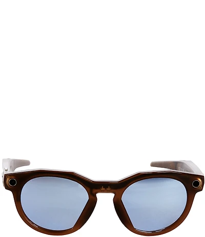 Oakley Men's Meta HSTN 51mm Polarized Round Sunglasses