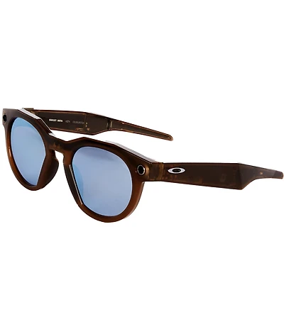 Oakley Unisex Meta HSTN 51mm Polarized Round Sunglasses