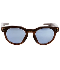 Oakley Unisex Meta HSTN 51mm Polarized Round Sunglasses