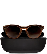 Oakley Unisex Meta HSTN 51mm Polarized Round Sunglasses