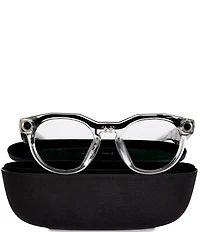 Oakley Men's Meta HSTN Transitions 51mm Round Sunglasses