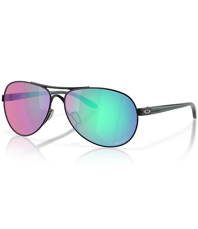 Oakley Men's OO4079 Feedback 59mm Aviator Sunglasses