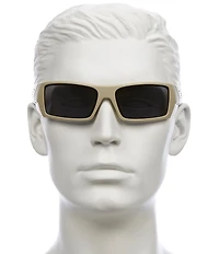 Oakley Men's OO90149 60mm Rectangle Sunglasses