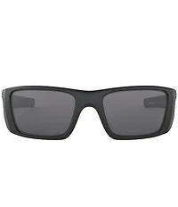 Oakley Men's OO9096 Fuel Cell 60mm Rectangle Sunglasses