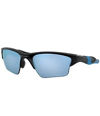 Oakley Men's OO9154 Half Jacket 2.0 XL 62mm Polarized Rectangle Sunglasses