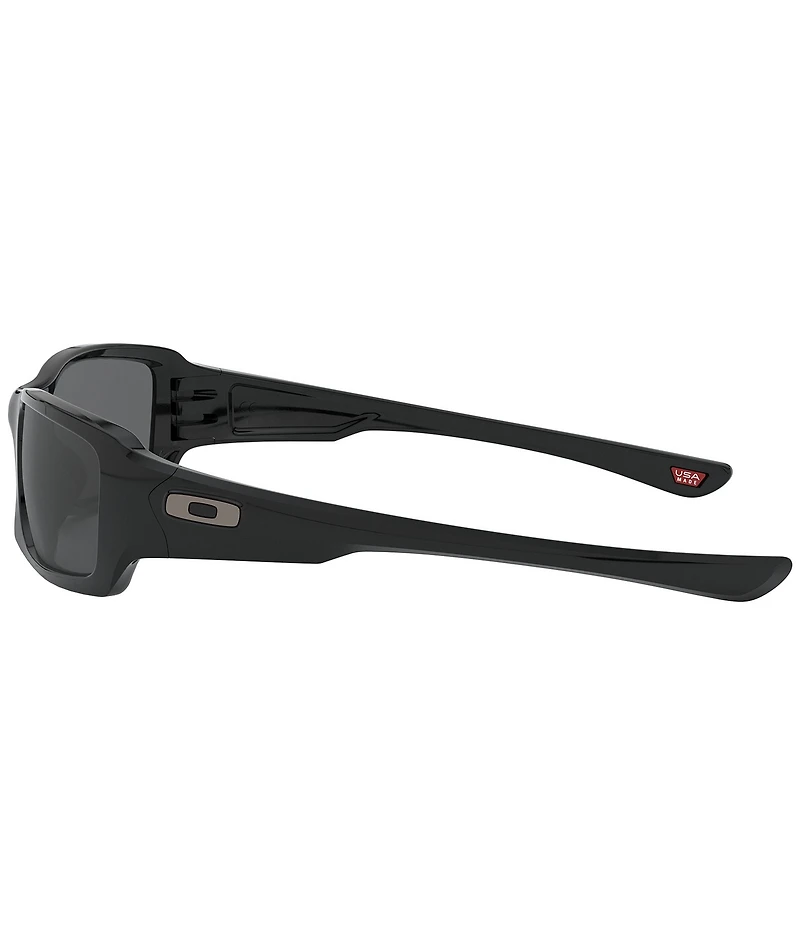 Oakley Mens OO9238 Fives Squared 54mm Rectangle Sunglasses
