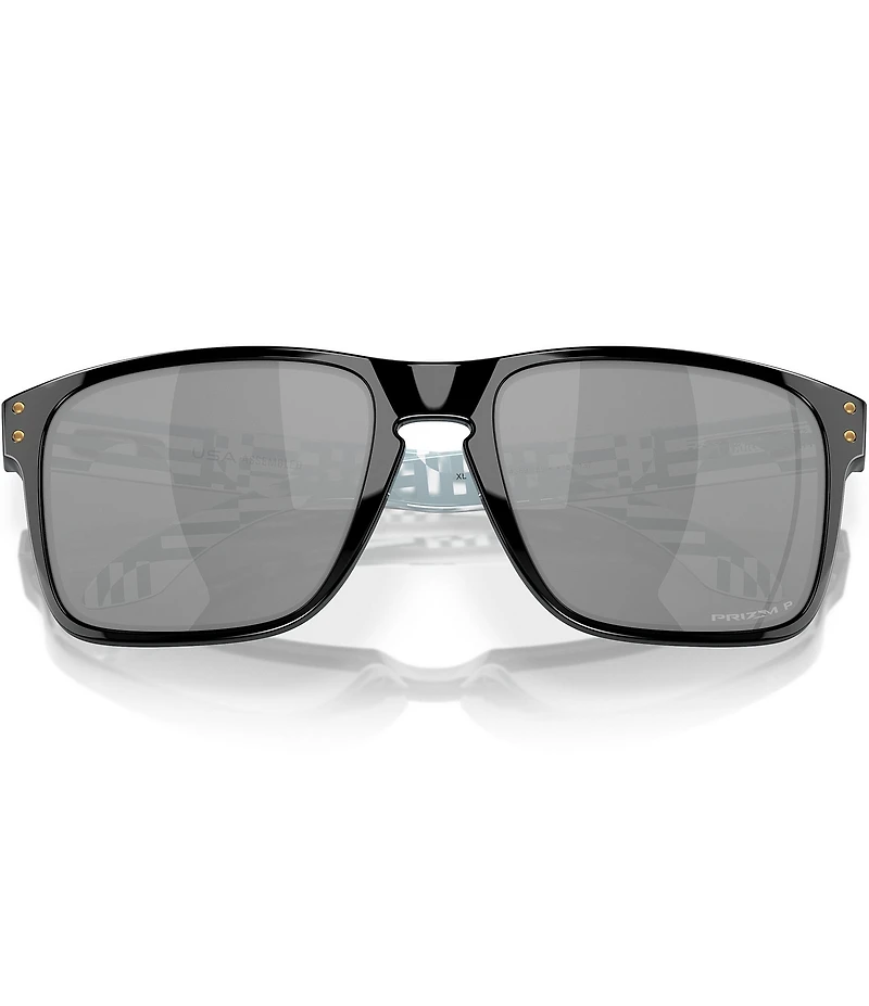 Oakley Men's OO9417 Holbrook XL 59mm Graphic Polarized Square Sunglasses