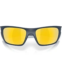 Oakley Men's OO9486 Masseter 60mm Polarized Wrap Sunglasses