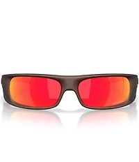 Oakley Men's OO9522 62mm Rectangle Sunglasses
