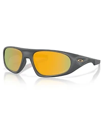 Oakley Men's OO9528 Neoforma 60mm Polarized Oval Sunglasses